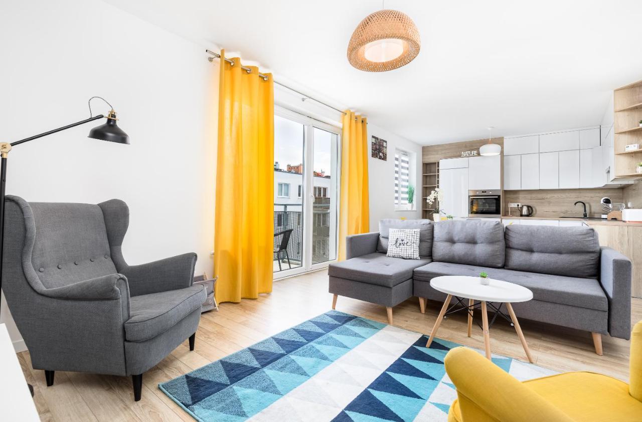 Bm Apartamenty Przytulny Apartament 142 W Centrum Szczecina Exteriör bild