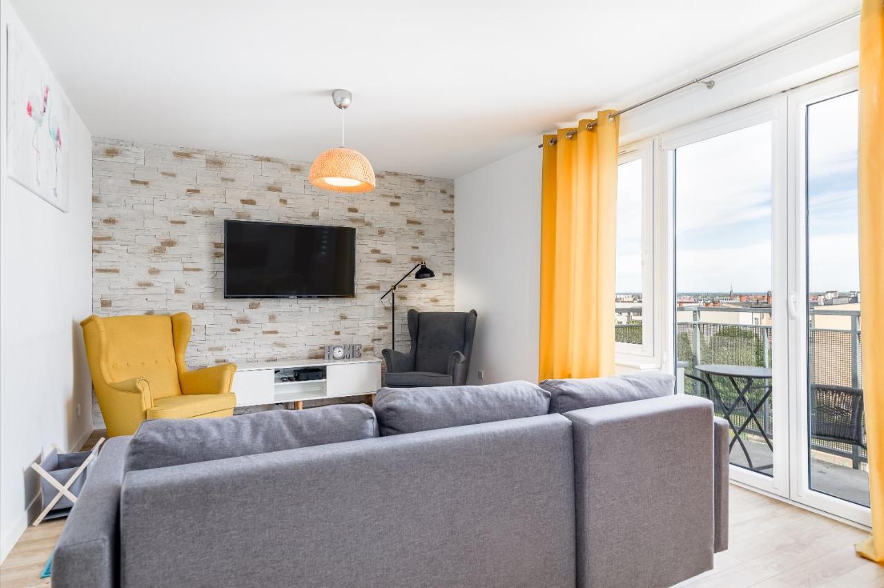 Bm Apartamenty Przytulny Apartament 142 W Centrum Szczecina Exteriör bild